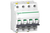 Komponenter til tavler og kasser - Schneider Electric Acti9 iC60N 3PN 40A Dobbelt terminal C-karakteristik 6/10kA 230V B:72 mm - A9F04740