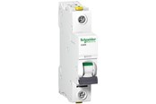 Komponenter til tavler og kasser - Schneider Electric Acti9 iC60N 1P 4A Dobbelt terminal C-karakteristik 6/10kA 230V Bredde 18mm - A9F04104