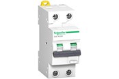 Komponenter til tavler og kasser - Schneider Electric Kombiafbryder Acti 9 iC60 2P 16A 30mA C karakteristik 10kA klasse A - A9D17216