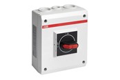 Afbrydermateriel - ABB Sikkerhedsafbryder 16 3 polet med hjælpekontakt emc sort greb metrisk gevind OTE16T3M - 1SCA022613R2190