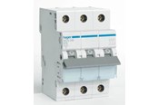 Komponenter til tavler og kasser - Hager Automatsikring  3 polet 6KA C-10A 3M - MCN310E