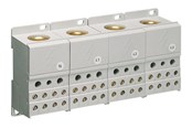 Forgreningsmateriel - Hager Afgreningsklemme 1P 250A for DIN-skinne - KJ02A