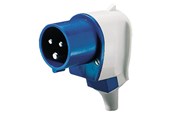 Forlængerledninger - Mennekes CEE vinkelstikprop 3 polet 16A 230V IP44 6H - 1411