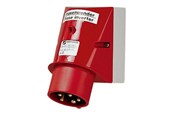Forlængerledninger - Mennekes CEE fasevender indtag 5 polet 16A 400V IP44 6H 2511 - 2511