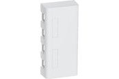 Lauritz Knudsen - LK LEXCOM Dataudtag uden konnektor Montageboks Softline 212, 4xRJ, hvid - 588D6046