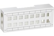 Udtag & bokse - LK  LEXCOM Patchbox 16 x RJ45 BDH=250x100x60, hvid - 208K9020