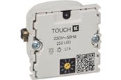 Lauritz Knudsen - LK FUGA lysdæmper LED 250 Touch IR med korrespondance 1 modul, uden afdækning - 506D0127