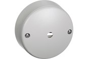 Lauritz Knudsen - LK Udløbsroset rund Ø 75 mm 3-led.+ jord, lysegrå - 554T5400