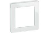 Lauritz Knudsen - LK FUGA Pure 66 Design ramme 1 modul, hvid glas - 560D1010