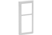 Lauritz Knudsen - LK FUGA Soft 63 Design ramme 2½ modul, lysegrå - 560D5025
