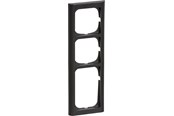 Lauritz Knudsen - LK FUGA Softline 63 ramme 3½ modul, koksgrå - 500D8035