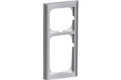 Lauritz Knudsen - LK FUGA Softline 63 ramme 2½ modul, stålmetallic - 500D7025