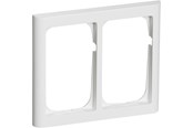 Lauritz Knudsen - LK FUGA Softline 63 ramme 2x1½ modul, hvid - 500D6215
