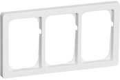 Lauritz Knudsen - LK FUGA Baseline 63 ramme 3x1½ modul, hvid - 500D6615