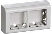 Lauritz Knudsen - LK FUGA Softline underlag 2 modul, lysegrå - 503D5520