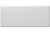 El-varme - NOBØ El-varmepanel Top 40 cm 1250W 230V, Hvid - X-82440012