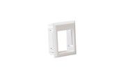 Udtag & bokse - Leviton Montage ramme hvid for udtag til leviton keystone konnekter - MMCDSIJA3