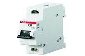 Komponenter til tavler og kasser - ABB Automatsikring c 4a, 1-polet c-karakteristik, brydeevne 6ka, 230v ac, 17,5mm bred s201-c4 - 2CDS251001R0044