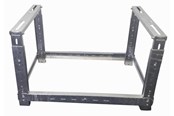 Varmepumper - Aircon Teknik Justerbart markstativ, galvaniseret - 9954234728