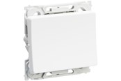 Lauritz Knudsen - LK OPUS 66 afbryder 16A 1-pol 1 modul, hvid - 542N6001