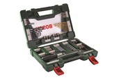 Bor & bits - Bosch V-Line TiN-bor- og bitsæt med skraldeskruetrækker og magnetstav indeholdende 91 dele - 2607017195