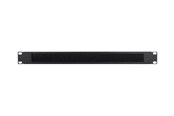 Rack skabe - Inter-Tech 19" Platte m. Bürste 1HE bk | Kabelfü - 88887151