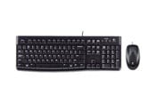 Tastatur - Logitech MK120 Desktop - FR - Tastatur & Mus sæt - Fransk - Sort - 920-002539