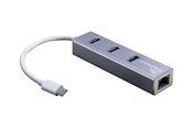 USB hub - Inter-Tech Argus IT-410-S USB hub - 3 ports - Sølv - 88885472