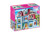 Dukke, bamse og udstyr - Playmobil Stort dukkehus - 70205