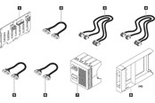 Systemtilbehør (kølepasta mv.) - Lenovo 2.5" server 8-port SATA/SAS backplane - 7XH7A06254