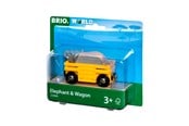 BRIO - Brio Elefant og vogn - 33969