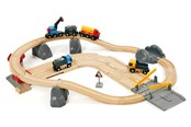 BRIO - Brio 33210 Tog- og vejbane, lodsesæt - 33210