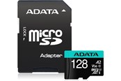 Hukommelseskort - A-Data Premier Pro MicroSD/SD V30S - 100MB/s - 128GB - AUSDX128GUI3V30SA2-RA1