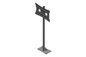 Vægbeslag, AV-Beslag & AV-Møbler - EDBAK STD02 - stand - Max 60 kg - recommended for 47" - STD02c-B
