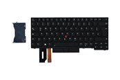 Tastatur - Lenovo - notebook replacement keyboard - with Trackpoint UltraNav - German - black - Bærbar tastatur - til udskiftning - Tysk - Sort - 01YP372