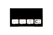 Konference & Præsentation - Nobo Impression Pro magnetisk whiteboard glastavle 85" 190x100 cm Sort - 1905182