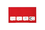 Konference & Præsentation - Nobo Impression Pro magnetisk whiteboard glastavle 85" 190x100 cm Rød - 1905186