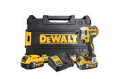 Skrue/Boremaskine - Dewalt DCF887P2-QW 18V XR Li-Ion kulløs slagskruetrækker m. 3 hastigheder, 5Ah - DCF887P2-QW