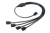 Kabler - diverse - Akasa AK-CBLD04-50BK - RGB LED splitter - 50 cm - AK-CBLD04-50BK