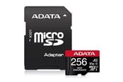 Hukommelseskort - A-Data High Endurance MicroSD/SD - 100MB/s - 256GB - AUSDX256GUI3V30SHA2-RA1