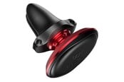 Mobil - Andet Tilbehør - Baseus Universal Magnetic Vent Mount with Cable Clip Holder - Red - SUGX-A09