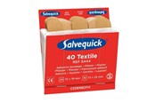 Sikkerhedsudstyr - Cederroth Salvequick - Textile Plaster - 2 sizes - 40 pcs - 6444