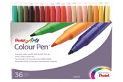 Hobby artikler - Pentel S360-36 Color Pen ass. - S360-36