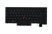 Tastatur - Lenovo Chicony - Bærbar tastatur - til udskiftning - Spansk - Sort - 01AX374