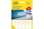 Papir, Fotopapir og Etiketter - Avery Universaletiketter, 38 x 18 mm, 648 Etiketter, Hvid - 3324