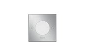 Lamper - Philips Crust nedgravningsspot, LED 3W, 2700K, rustfrit stål - 915005395601