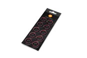 Gør-det-selv vandkøling - EK Water Blocks EK-Torque STC-10/13 Color Rings Pack - Red (10pcs) - 3831109816554