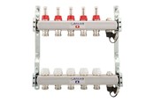 Gulvvarme - Salus Gulvvarmemanifold 2-kreds med flowmeter - GVM-F 2