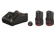 Værktøj - Bosch Professional 2 x GBA 12V 2.0Ah + GAL 12V-40 - 1600A019R8