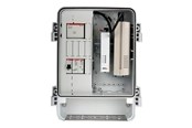 Repeater, boostere, bridges & transceiver - Axis T98A18-VE Media Converter Cabinet A - 5505-431